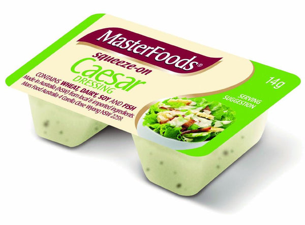 Dressing Portion Control Caesar Squeeze On 100x14Gr Ctn
