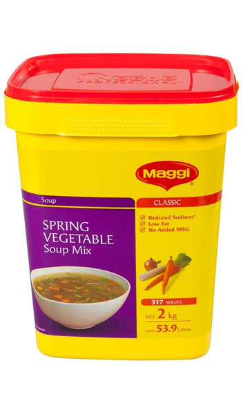 Soup Spring Vegetable Gluten Free 1.9Kg Pail