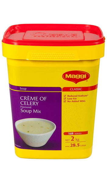Soup Creme Of Celery 2Kg Pail