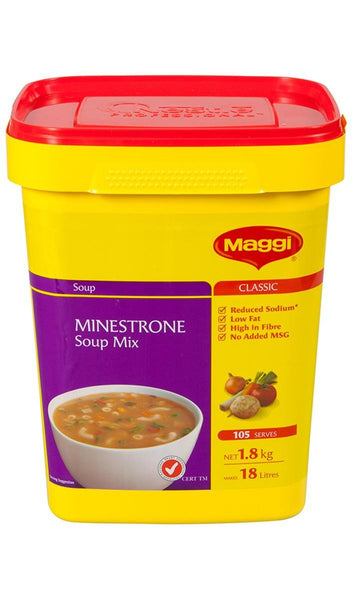 Soup Minestrone 1.8Kg Pail