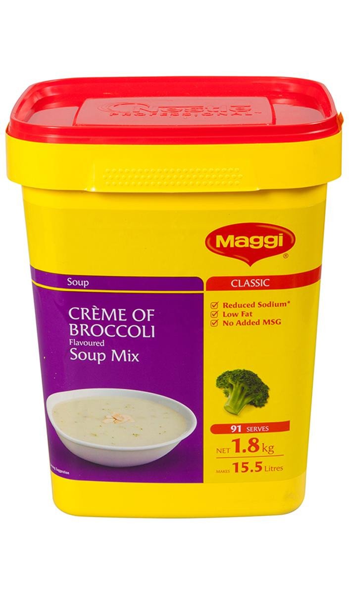 Soup Creme Of Broccoli 1.8Kg Pail