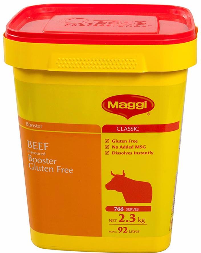 Booster Beef Gluten Free 2.3Kg Tub
