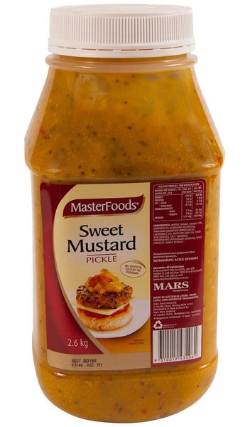Mustard Pickles Sweet  2.6Kg Jar