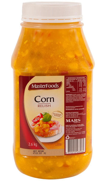 Relish Corn 2.6Kg Jar
