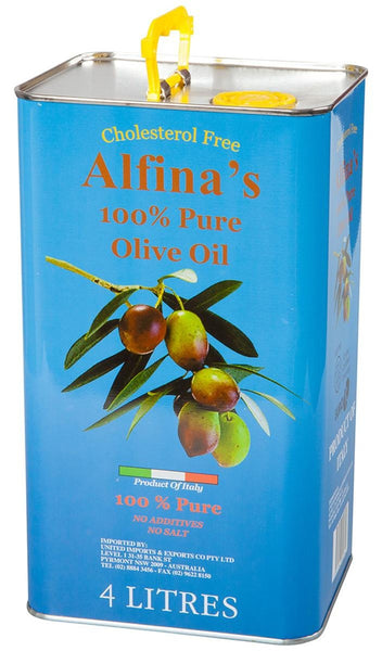 Oil Olive Pure 4Lt Tin