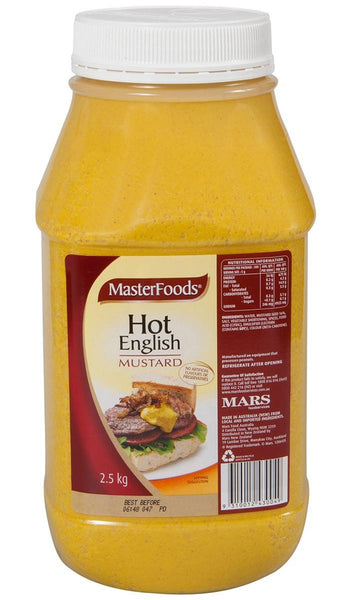 Mustard Hot English 2.5Kg Jar