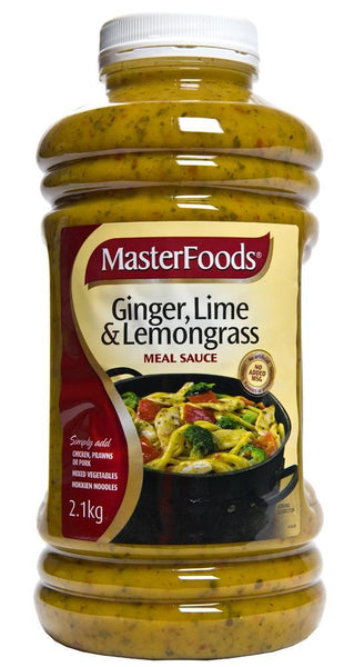 Sauce Meal Ginger Lime & Lemongrass 2.1Kg Jar