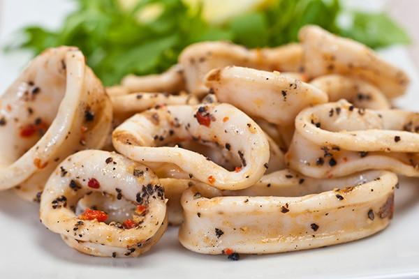 Squid Rings Natural Raw 1Kg Pkt